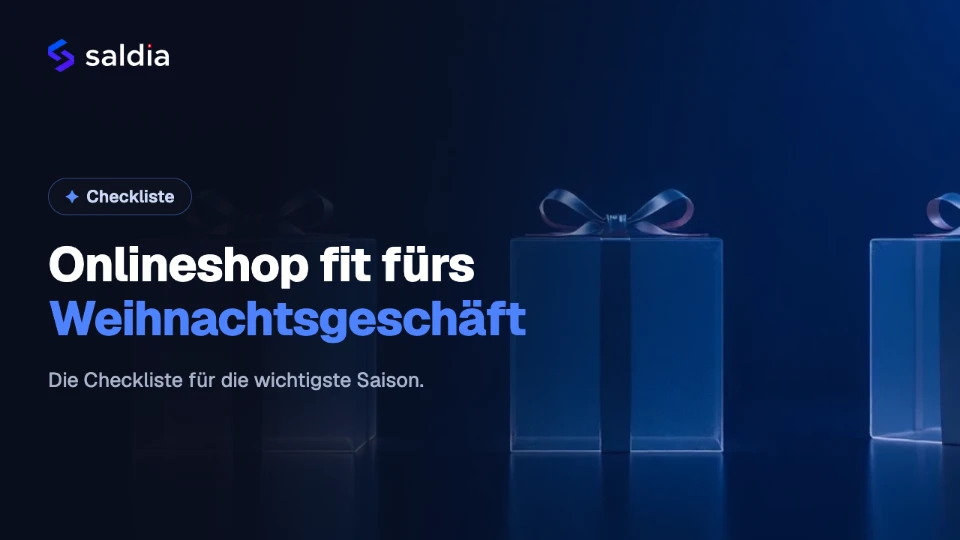 Onlineshop fürs Weihnachtsgeschäft fit machen: Checkliste